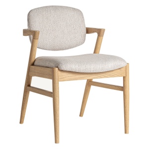 Scaun dining multicolor din textil Essingen Vical Home