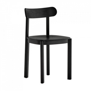 Scaun dining negru Nara Teulat