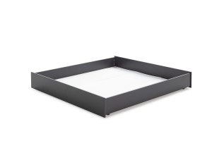 Sertar pentru pat gri antracit 137x147 cm Enara The Home Collection