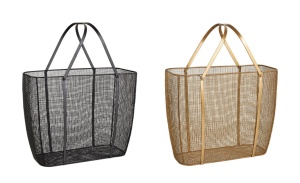 Set 2 suporturi pentru reviste din metal Zaira Bizzotto