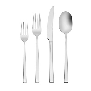 Set 24 tacamuri argintii din metal 153 The Home Collection