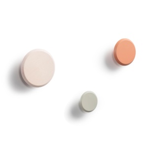 Set 3 cuiere multicolore din lemn Nadua Kave Home