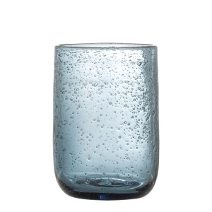 Set 4 pahare albastre din sticla 330 ml Tabby Creative Collection
