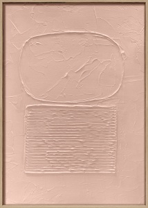 Set 6 decoratiuni de perete maro din lemn 50x70 cm Wall Ter Halle