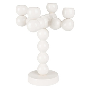 Sfesnic bej din metal 26 cm Bubbles Four Zuiver