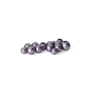 Suport lumanari argintiu din metal 5 cm Bubble HKliving