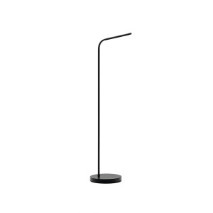 Suport pentru lampa portabila neagra din metal Nali Kave Home