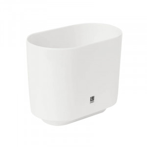 Suport pentru periute dinti alb 8x13 cm Step Umbra