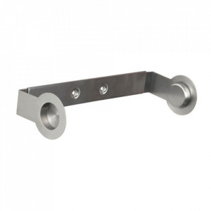 Suport servetele de bucatarie argintiu din metal Cerri Matt Wenko