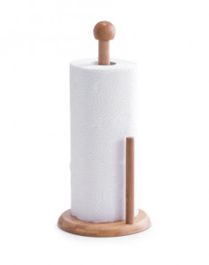 Suport servetele de bucatarie maro din lemn Kitchen Towel Stand Zeller