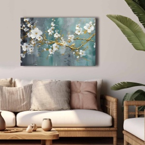 Tablou multicolor din fibre naturale 45x70 cm 4570softc-005 The Home Collection