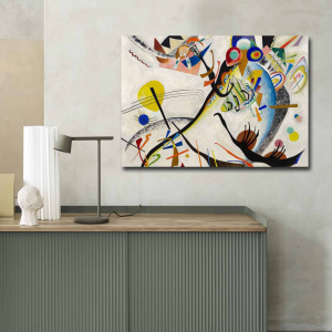 Tablou multicolor din fibre naturale 70x100 cm Zora The Home Collection