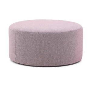 Taburet rotund mov din textil 90 cm Kaeli Kave Home