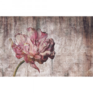 Tapet multicolor din hartie Vintage Tulip Rebel Walls