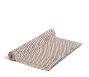 Traversa masa portocalie din bumbac 50x150 cm Berla Kave Home
