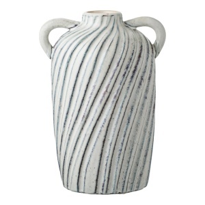 Vaza albastra din ceramica 22 cm Orka House Nordic