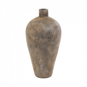 Vaza din ceramica maro 60 cm Corvo House Nordic