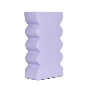 Vaza mov din metal 27 cm Shiny L Zuiver