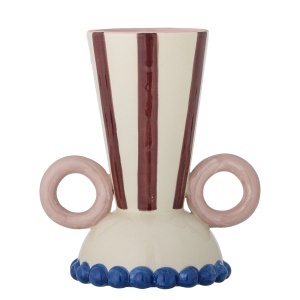 Vaza multicolora din ceramica 21 cm Hyldia Bloomingville