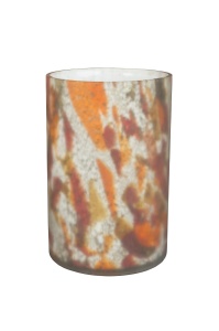 Vaza multicolora din sticla 23 cm Earl Dutchbone