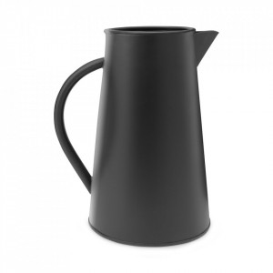 Vaza neagra din metal 23 cm Voila Vtwonen