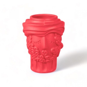 Vaza roz din ceramica 32 cm Man Seletti