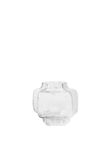 Vaza transparenta din sticla 15 cm Mokuri Ferm Living