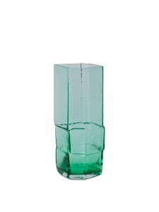 Vaza verde din sticla 30 cm Muro Ferm Living