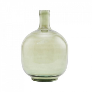 Vaza verde din sticla 31 cm Tinka House Doctor