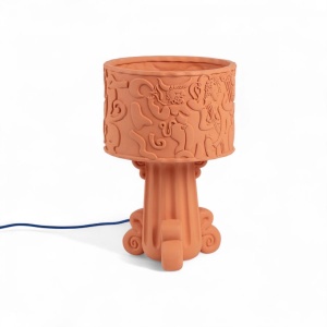 Veioza exterior maro din ceramica 38 cm Magna Graecia Seletti