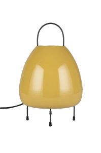 Veioza metal ocru 32 cm Ovo Zuiver