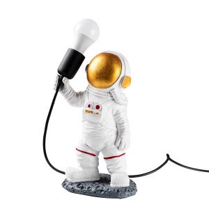 Veioza multicolora din fibre sintetice 32 cm Astronaut - 1 The Home Collection
