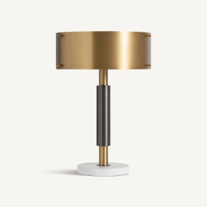 Veioza multicolora din metal cu 2 becuri 60 cm Statera Vical Home